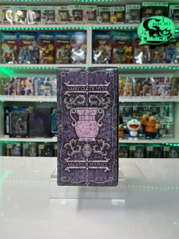 Bandai Myth Cloth - Hades Series - Camus Aquarius Surplice With Sleeve Box - immagine 3