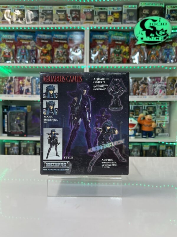 Bandai Myth Cloth - Hades Series - Camus Aquarius Surplice With Sleeve Box - immagine 4