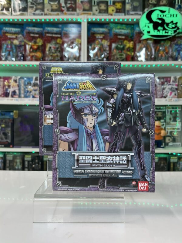 Bandai Myth Cloth - Hades Series - Camus Aquarius Surplice With Sleeve Box - immagine 6