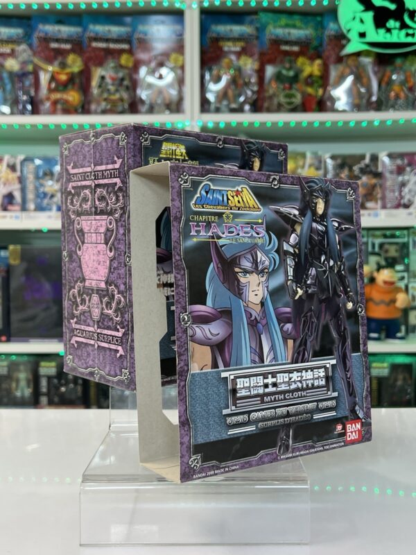 Bandai Myth Cloth - Hades Series - Camus Aquarius Surplice With Sleeve Box - immagine 8