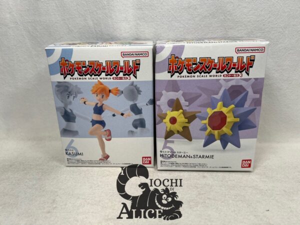 Bandai Pokemon SCALE WORLD Kanto Vol.3 - Kasumi Misty Staryu & Starmie  1/20