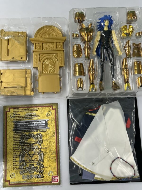 Bandai Saint Seiya Myth Cloth Serie Gold Saga Gemini Arles Gemelli - immagine 6
