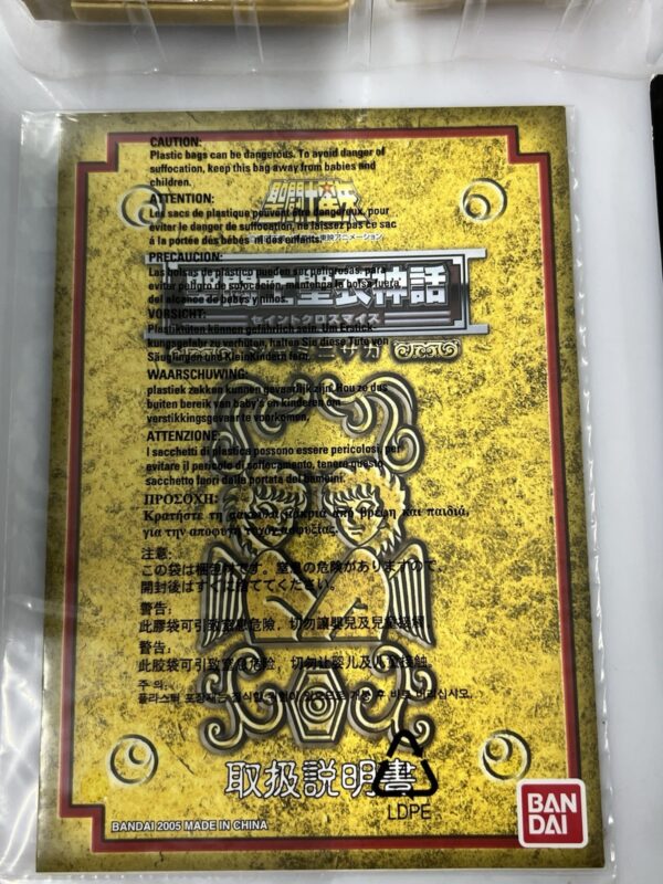 Bandai Saint Seiya Myth Cloth Serie Gold Saga Gemini Arles Gemelli - immagine 9