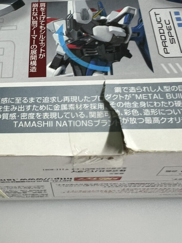 Bandai Serie Metalbuild Freedom Gundam ZGMF-X10R - immagine 12