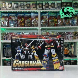 Bandai Soul of Chogokin GX - 60 Godsigma scatola rovinata