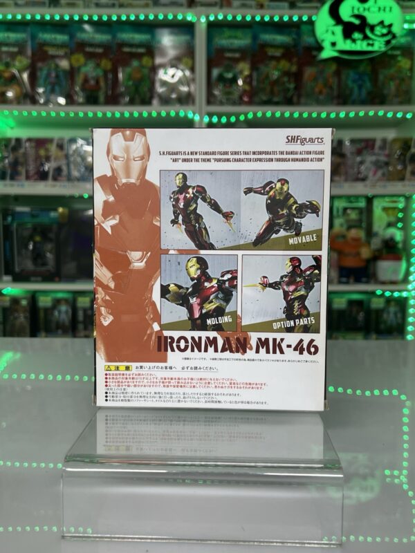 Bandai sh figuarts Marvel Civil Wars - Captain America Vs Iron Man Mk-46 - immagine 16
