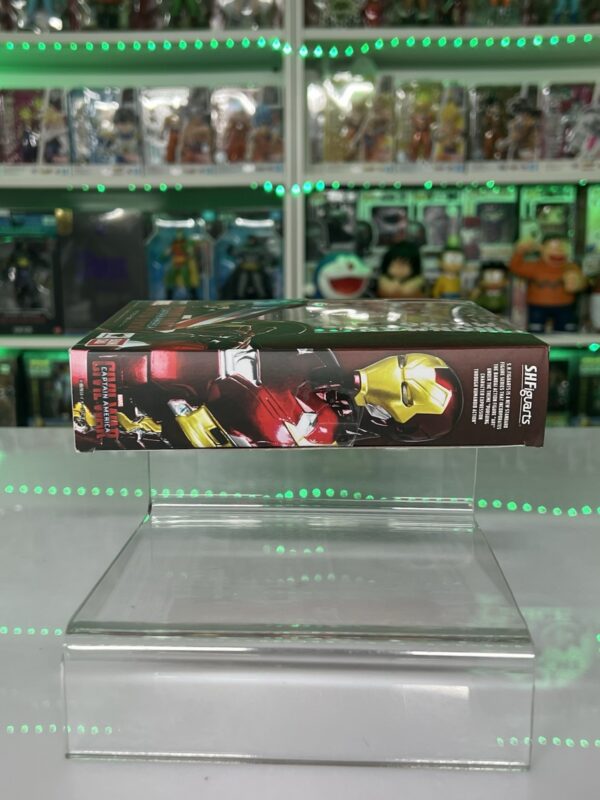 Bandai sh figuarts Marvel Civil Wars - Captain America Vs Iron Man Mk-46 - immagine 17