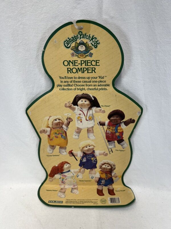 Coleco Outfit Romper Cabbage Patch Kids - DR. Petvet New Moc Mint - immagine 4