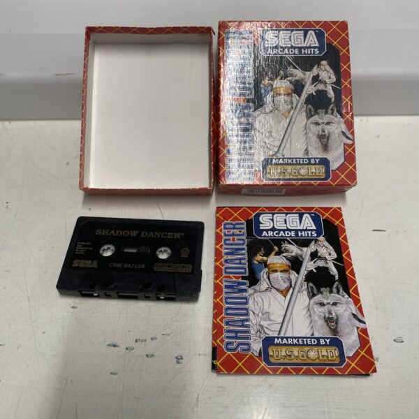 Commodore SHADOW DANCER C64 Cassette CBM 64/128 - immagine 6