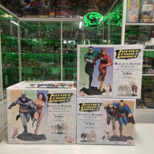 DC Direct - Justice League Of America - Build A Scene STATUE- Completa - Nuova
