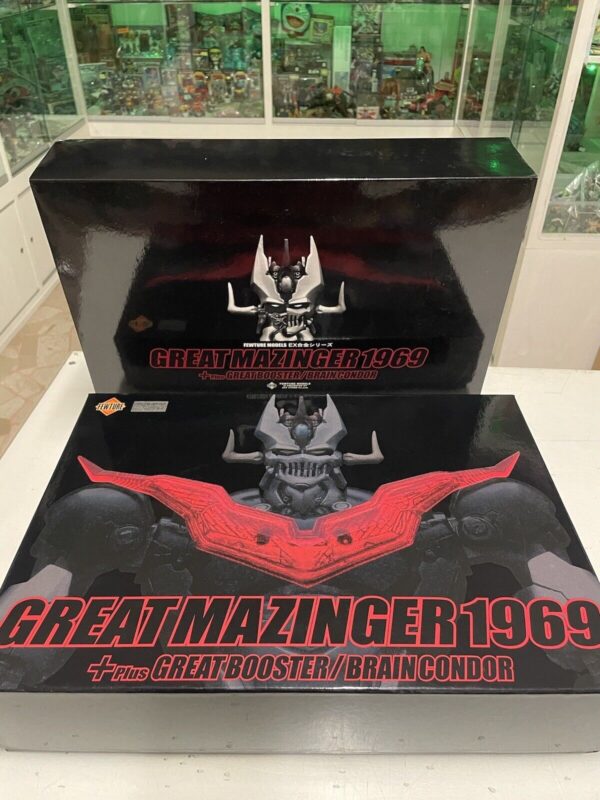 FEWTURE ★GREAT MAZINGER 1969 + Plus Greatbooster / Braincondor SOLO BOX e parts! - immagine 4