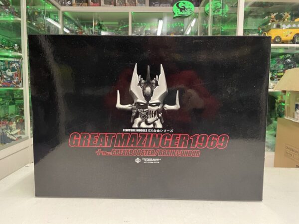 FEWTURE ★GREAT MAZINGER 1969 + Plus Greatbooster / Braincondor SOLO BOX e parts!