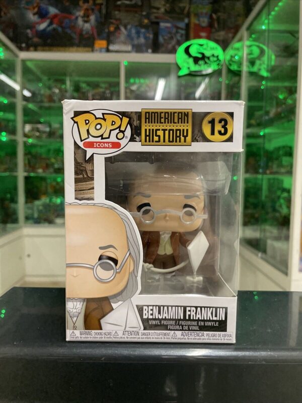 FUNKO POP - Icons  - Benjamin Franklin #  13