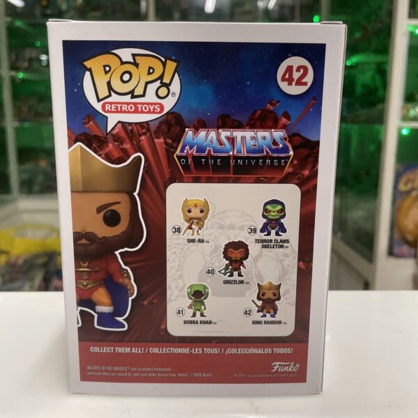 FUNKO POP Masters Of The Universe - 42 King Randor - immagine 3