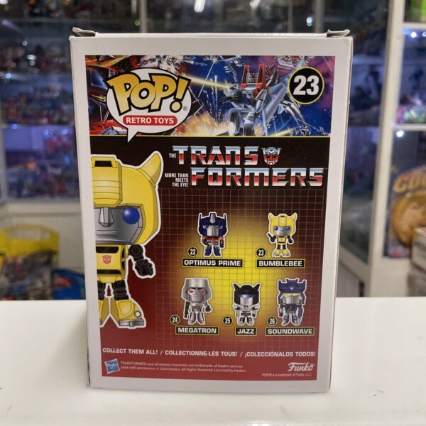 FUNKO POP Retro Toys Transformers # 23 Bumblebee - immagine 3