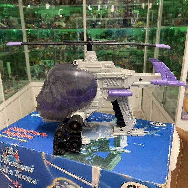 GALOOB I Difensori Della Terra, L' ELICOTTERO DEGLI EROI, GIG Perfetto - immagine 8