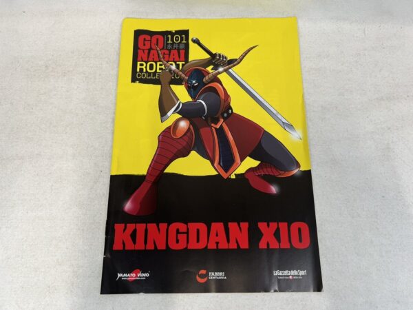 Go Nagai Collection  N. 101 + Fascicolo = Kingdan X10 - immagine 6