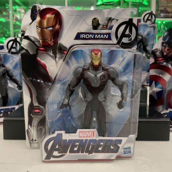 HASBRO Cap Ametrica Ironman Hulk Thanos Action Figure MARVEL the Avengers 15cm - immagine 3