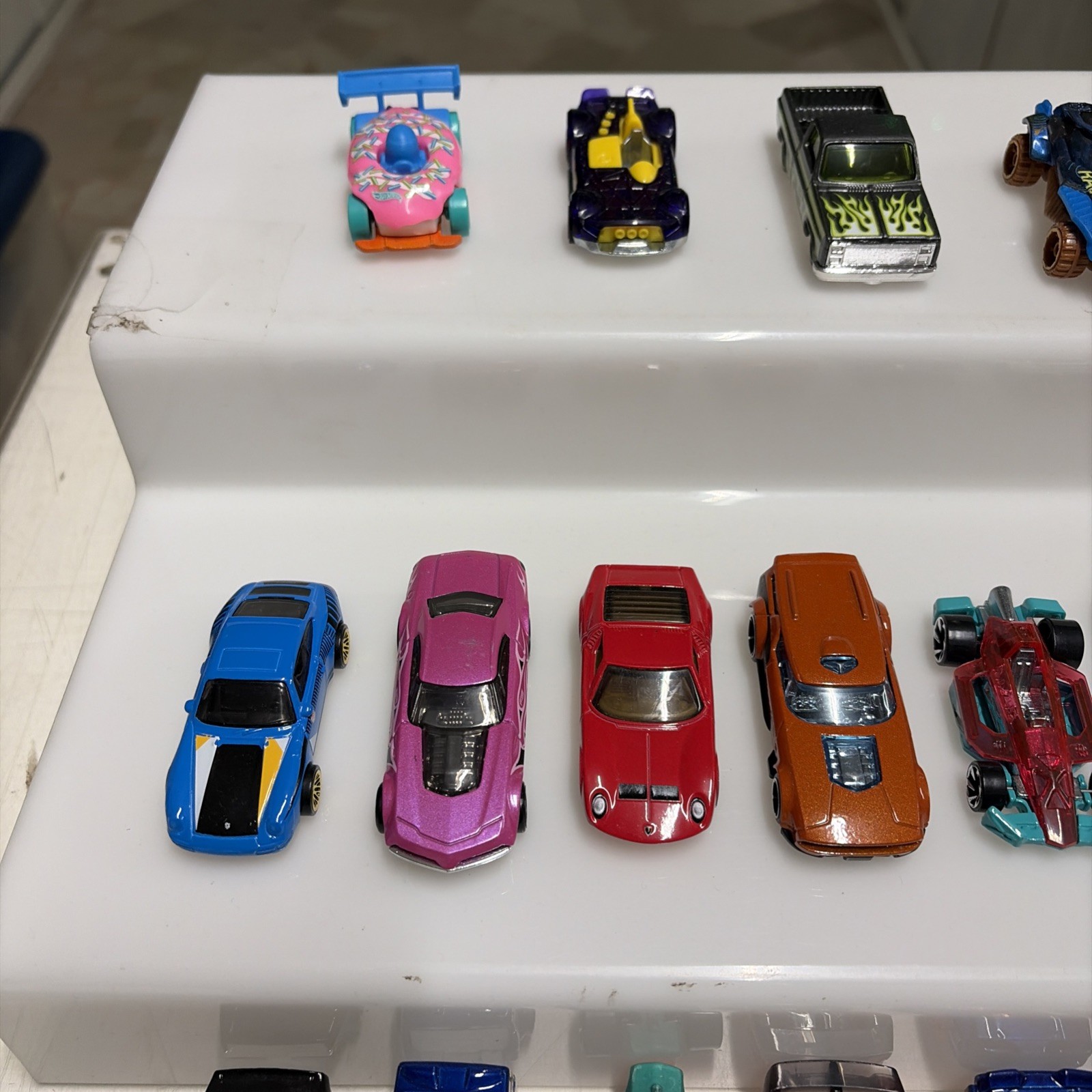 HOT WHEELS Lotto Auto e Mezzi 55 Pezzi Usati Perfetti - immagine 6