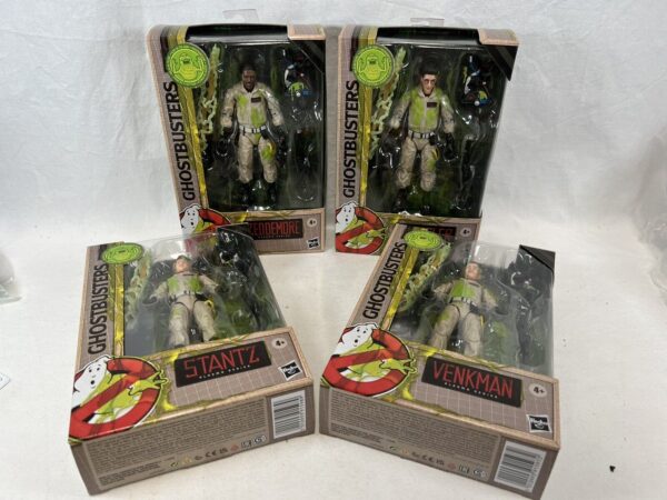 Hasbro Ghostbusters Plasma Series Glow In The Dark Set Completo 4 Personaggi - immagine 3