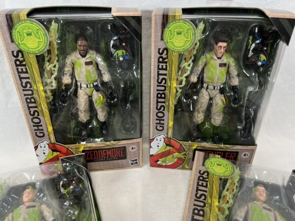 Hasbro Ghostbusters Plasma Series Glow In The Dark Set Completo 4 Personaggi - immagine 6