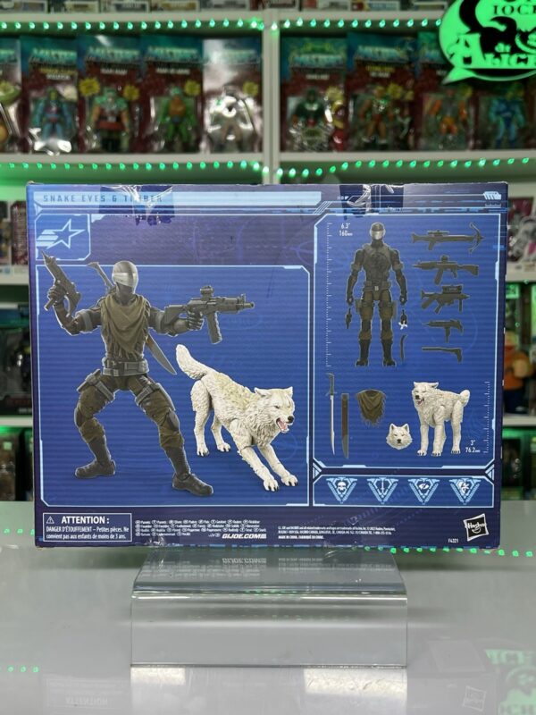 Hasbro Gi Joe - Classified Series - Snake Eyes & Timber - immagine 4