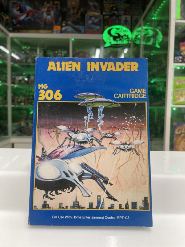 Home Entertainment Centre MPT-03 ALIEN INVADER mg 306 Game Cartridge