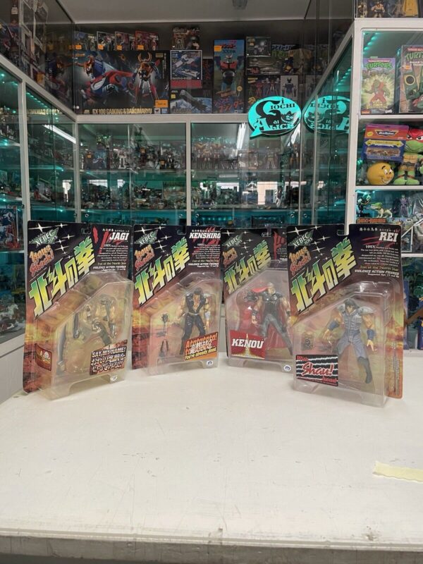 KAIYODO Fist of the North Star - Ken il Guerriero - Raho Rey Jagger SET