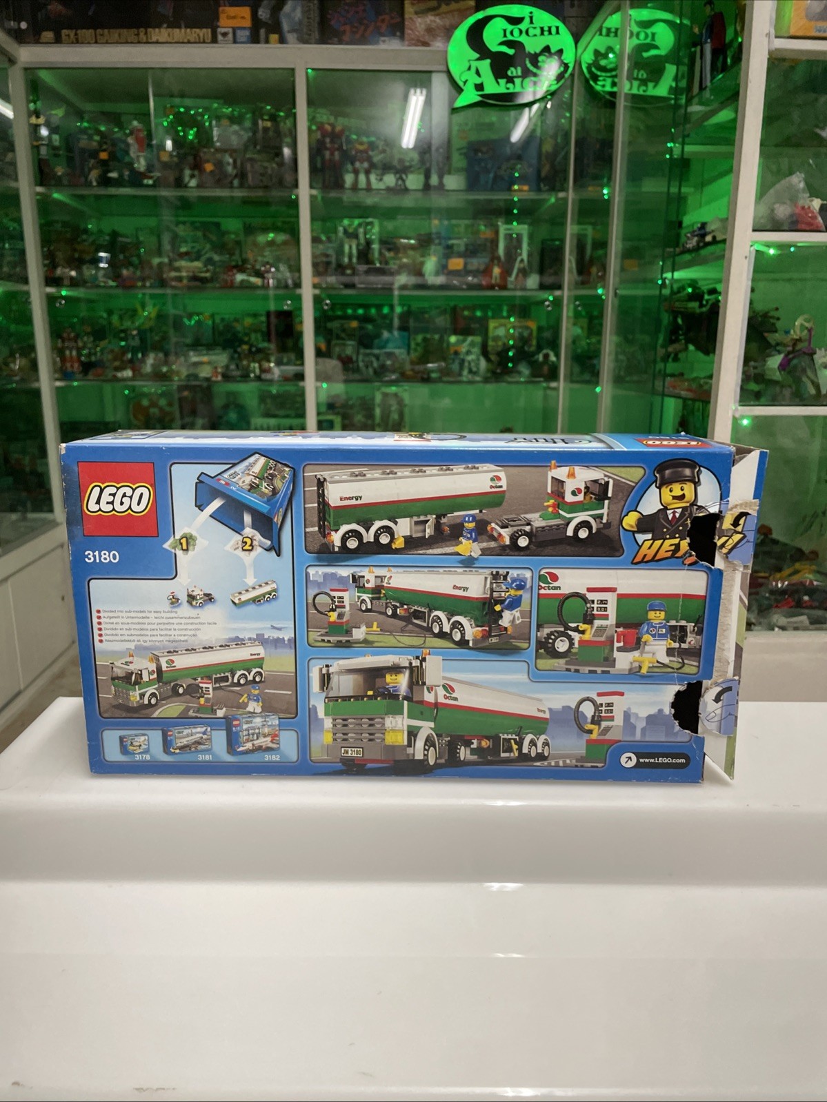 Lego City 3180 - Tank Truck  - completo - immagine 3