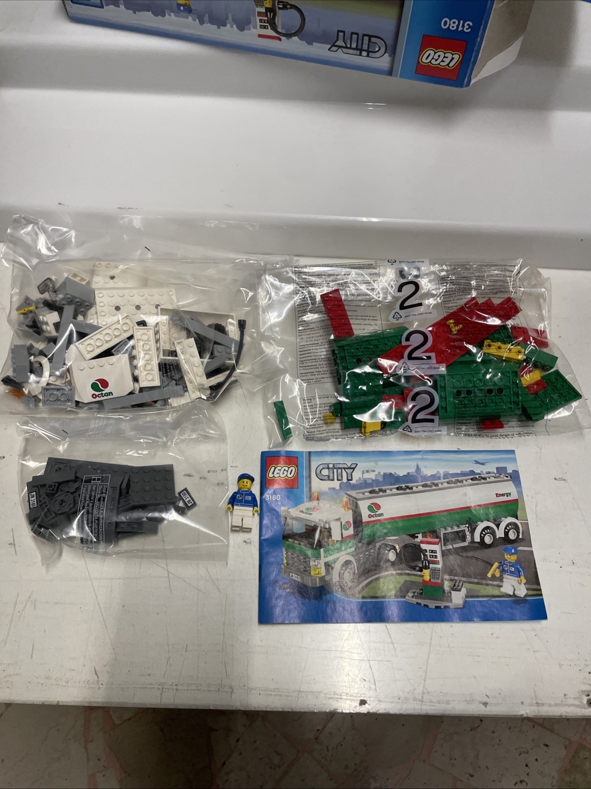 Lego City 3180 - Tank Truck  - completo - immagine 5