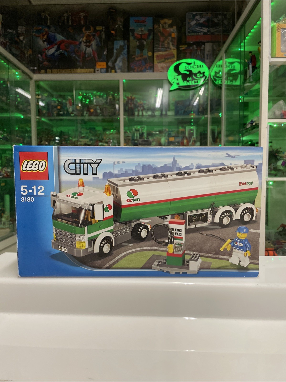 Lego City 3180 - Tank Truck  - completo