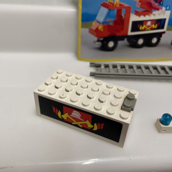 Lego Legoland City  6480  - Hook and Ladder Truck  - Light ans Sound FUNZIONANTE - immagine 6