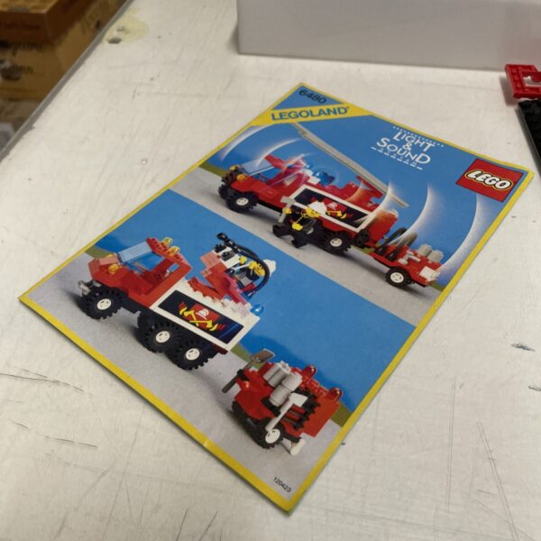 Lego Legoland City  6480  - Hook and Ladder Truck  - Light ans Sound FUNZIONANTE - immagine 7