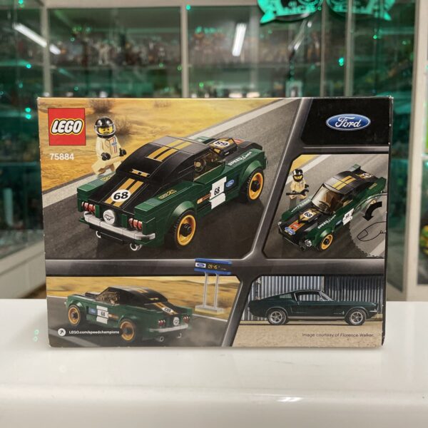Lego Speed Chapions - 75884 - 1968 Ford Mustang Fastback  NUOVO - immagine 3
