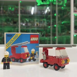 Lego System City Town 6621 Fire Truck  - completo 100% Vintage