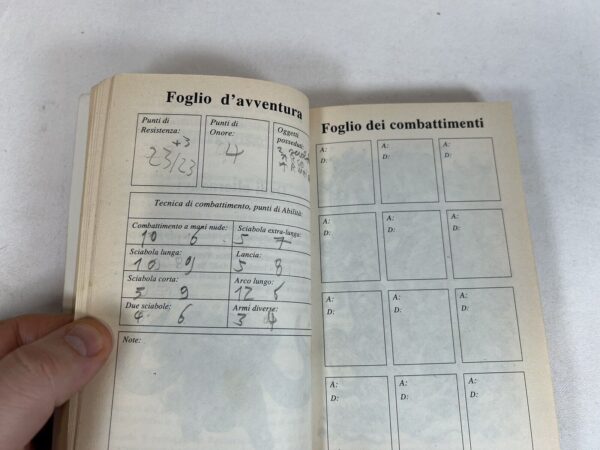 Libro game Serie Lupo Solitario - Numero 3 I Guerrieri del Fuoco - immagine 8