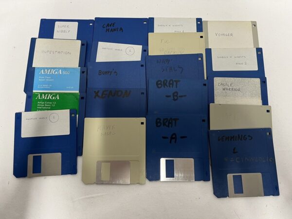 Lotto Floppy Disk 20 Pezzi Per Commodore Amiga 500 - immagine 3
