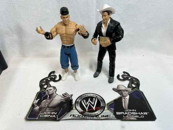 Lotto Wrestlers John Cena Rey Mysterio Con Ring - immagine 11