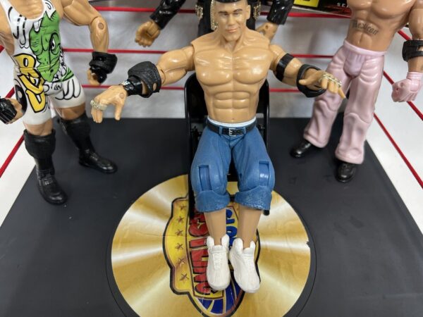 Lotto Wrestlers John Cena Rey Mysterio Con Ring - immagine 6