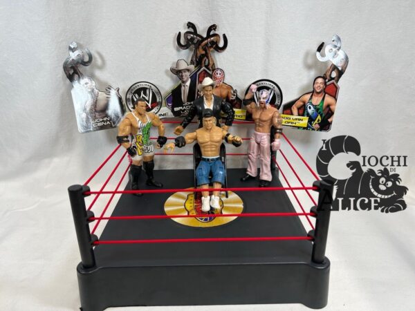 Lotto Wrestlers John Cena Rey Mysterio Con Ring