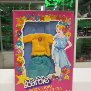 MATTEL - BARBIE - Outfit  Moda Fiori e Paillettes  Vestito Art. 8380