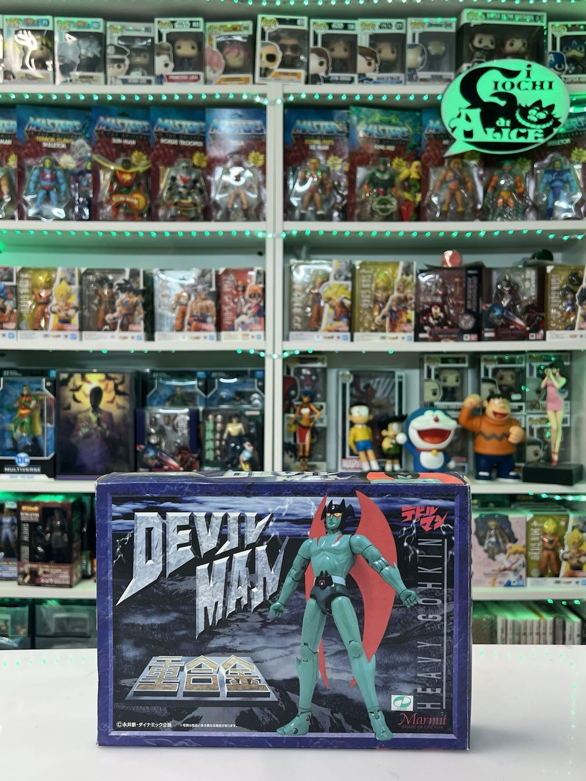 Marmit Chogokin diecast - Devilman Green Color version