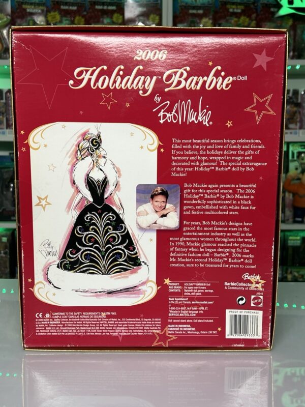 Mattel Barbie Collection - Holiday Barbie 2006 By Bob Mackie - immagine 4