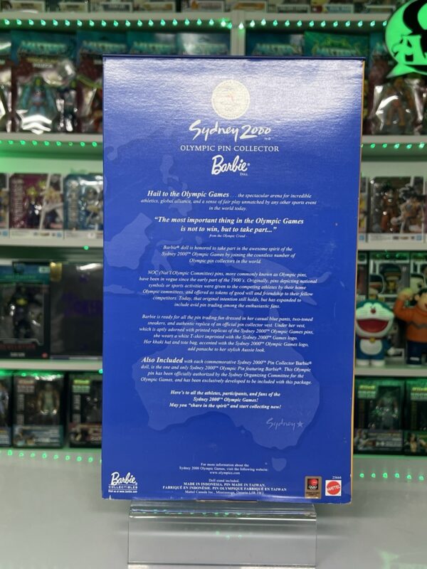 Mattel Barbie Collector Edition Sydney 2000 Olympic Pin Collector/ Spilla uff. - immagine 4