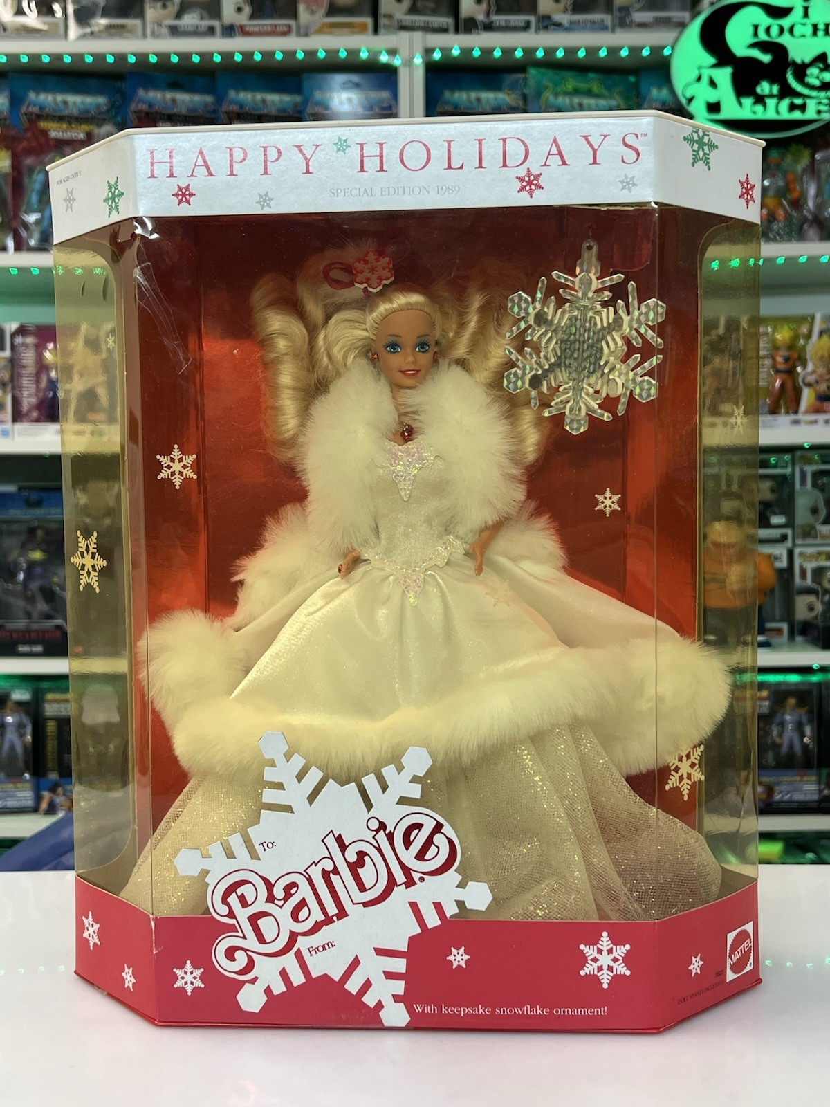 Mattel Barbie - Holiday - Barbie Holiday 1989 Holiday Celebration - immagine 3