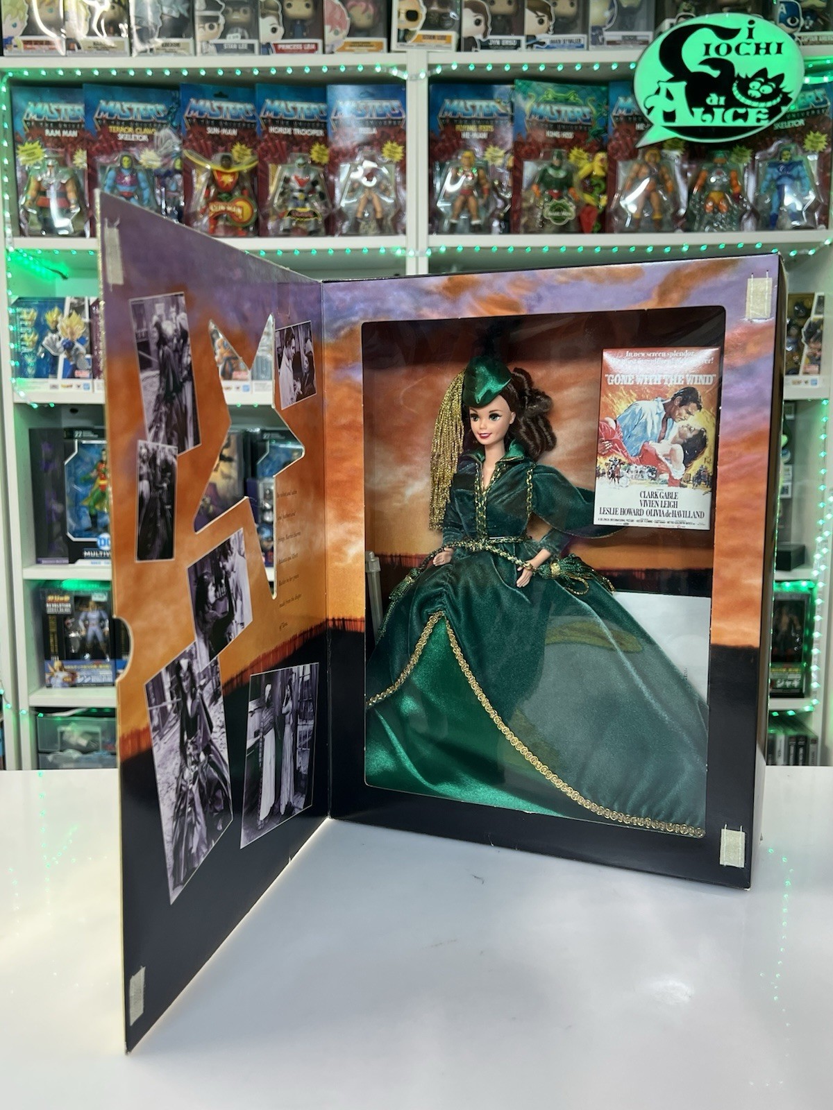 Mattel Barbie Hollywood - Scarlett O'Hara Gone with the wind via col vento - immagine 7