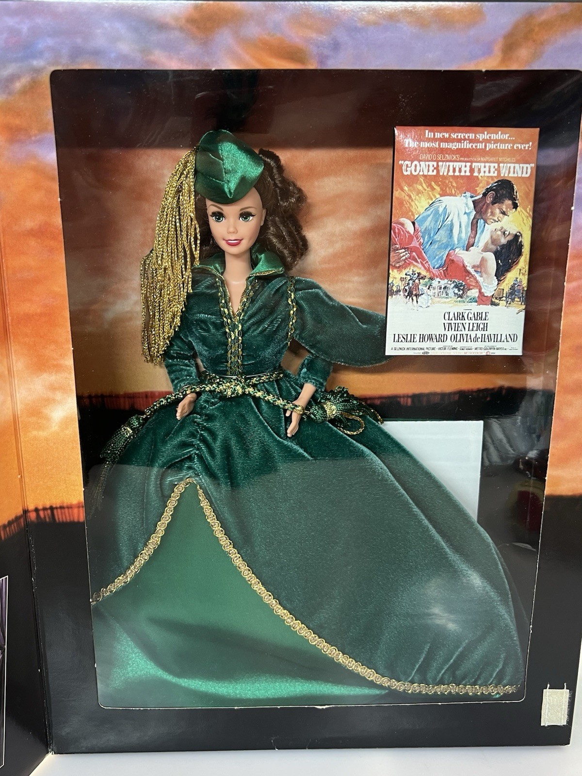 Mattel Barbie Hollywood - Scarlett O'Hara Gone with the wind via col vento - immagine 8