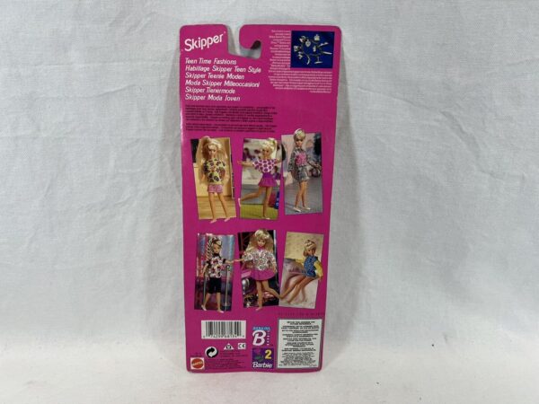 Mattel Barbie - Outfit Genuine  - Skipper Teen Fashion Time Completino a Stelle - immagine 4