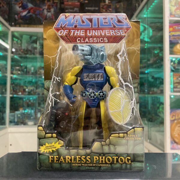 Mattel FEARLESS PHOTOG Matticollector MOTUC Masters of the Universe Classic NEW - immagine 4