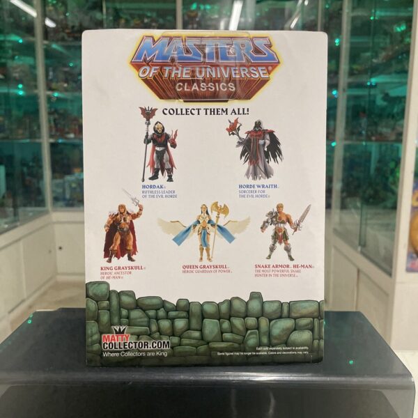 Mattel HORDE WRAITH Matticollector MOTUC Masters of the Universe Classic New - immagine 5